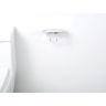 Держатель туалетной бумаги GAPPO G309 G30903-8 белый/хром