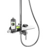 Душевая система GAPPO G2495-91 со смесителем, хром