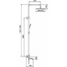 Душевая стойка с термостатом GAPPO G2491-6