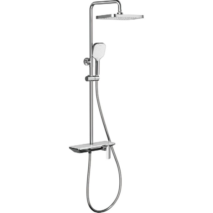 Душевая стойка со смесителем GAPPO G2496-10 белый