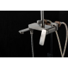 Душевая стойка со смесителем GAPPO G28-9 G2428-9 оружейная сталь