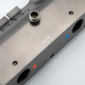 Душевая стойка со смесителем GAPPO G2496-19 Оружейная сталь