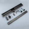 Душевой трап GAPPO G85007-39, 70*500 мм, оружейная сталь