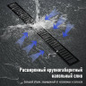 Душевой трап GAPPO G88007-56, 70*800 мм, черный