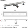Душевой трап (комбинированный затвор) GAPPO G85007-1