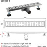 Душевой трап (комбинированный затвор) GAPPO G85007-3