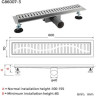 Душевой трап (комбинированный затвор) GAPPO G86007-3