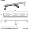 Душевой трап (комбинированный затвор) GAPPO G88007-1