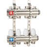 Коллектор регулируемый с запорными клапанами GAPPO G427.10 10-вых.x1