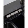 Многофункциональная мойка для кухни GAPPO GS7547-19 оружейная сталь