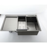 Мойка для кухни с коландером из нержавеющей стали GAPPO GS7850-6R