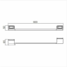Полотенцедержатель GAPPO G30801-6 черный
