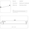 Полотенцедержатель GAPPO G38 G3801