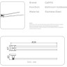 Полотенцедержатель GAPPO G38 G3812