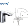 Сенсорный смеситель GAPPO G518