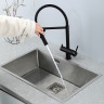 Смеситель для кухни GAPPO G4397-86, черный