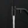 Смеситель для кухни GAPPO G4395-66 с гибким изливом, черный