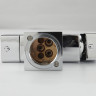 Смеситель для кухни GAPPO G4395-30 с гибким изливом, черный/хром