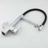 Смеситель для кухни GAPPO G4395-50 с гибким изливом, черный/хром
