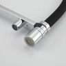 Смеситель для кухни GAPPO G4395-50 с гибким изливом, черный/хром