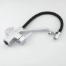 Смеситель для кухни GAPPO G4395-60 с гибким изливом, черный/хром