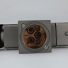 Смеситель для кухни GAPPO G4395-39 с гибким изливом, черный/оружейная сталь