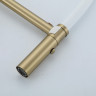 Смеситель для кухни GAPPO G4098-23, сатин золотой