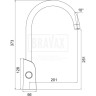 Смеситель для кухонной мойки GAPPO G03-6 G4303-6 под фильтр