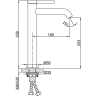 Смеситель для раковины GAPPO G06-3 G1006-23