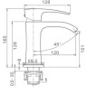 Смеситель для раковины GAPPO G07-3 G1007-3