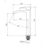 Смеситель для раковины GAPPO G07-6 G1007-86