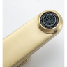 Смеситель для раковины GAPPO G10-3 G1010-3 сатин золотой