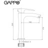 Смеситель для раковины GAPPO G1007-78