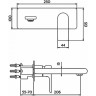 Смеситель для раковины GAPPO G1099-21
