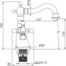 Смеситель для раковины GAPPO G1389