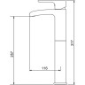 Смеситель для раковины GAPPO G48-8 G1048-31