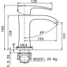 Смеситель для раковины GAPPO JACOB G1007-1