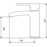 Смеситель для раковины GAPPO NOAR G1048-8