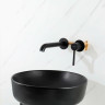 Смеситель для умывальника GAPPO G06-6 чёрный