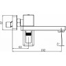 Смеситель для ванны GAPPO G17-6 G3217-6