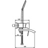 Смеситель для ванны GAPPO JACOB G3207