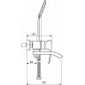 Смеситель для ванны GAPPO JACOB G3207-6