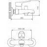 Смеситель для ванны GAPPO VANTTO G3236