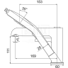 Смеситель на борт ванны GAPPO G03-6 G1103-6
