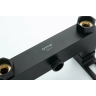 Смеситель с гигиеническим душем GAPPO G17-6 G2017-6 черный