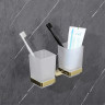 Стаканы GAPPO G0708-3 с держателем, золото