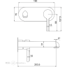 Встраиваемый смеситель для раковины GAPPO G03-6 G1003-26