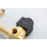 Встраиваемый смеситель для раковины GAPPO G07-6 G1007-26 черный